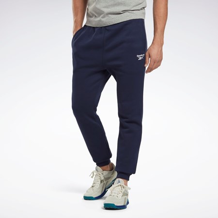 Reebok Reebok Identity Fleece Jogger Marineblå | UFAIGY-390