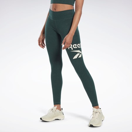 Reebok Reebok Identity Logo Leggings Grønn | PQMKFX-817