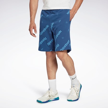 Reebok Reebok Identity Shorts Blå | ZJLRWB-386