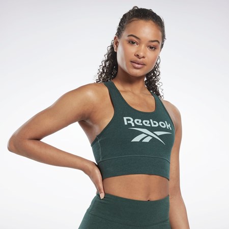 Reebok Reebok Identity Sports Bra Grønn | FSBTYA-945