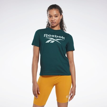 Reebok Reebok Identity T-Shirt Grønn | JWZKQY-729