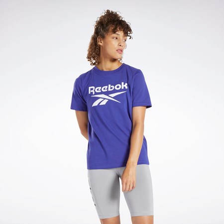 Reebok Reebok Identity T-Shirt Lilla | VJICLS-691