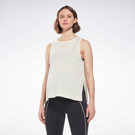 Reebok Reebok Maternity Tank Top Hvite | JWQSOZ-981