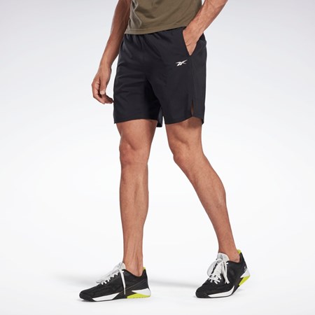 Reebok Speed Shorts 2.0 Svarte | HQJWXM-215