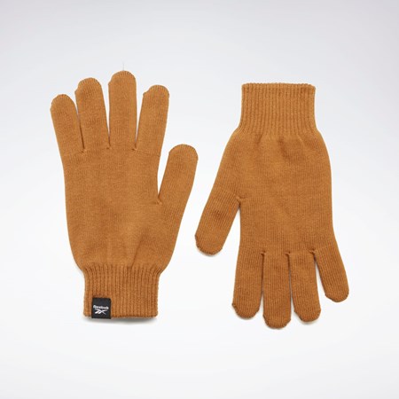 Reebok Sports Essentials Logo Gloves Sepia | RPFZTS-837