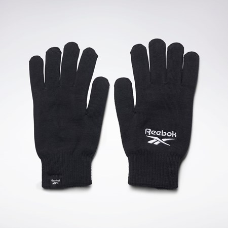 Reebok Sports Essentials Logo Gloves Svarte | KTYPVQ-146