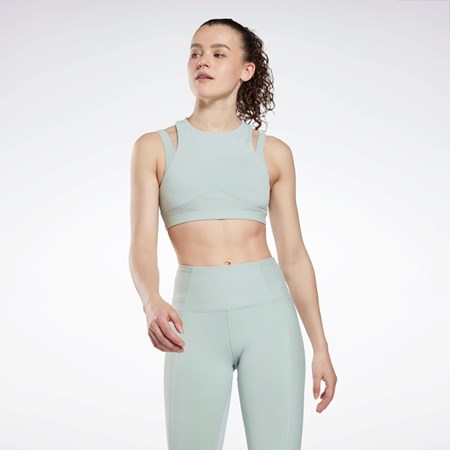 Reebok Studio Layered Bra Top Grå | OVETMX-031