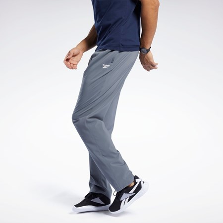 Reebok Trenings Essentials Woven Unlined Pants Grå | PXQIBK-598