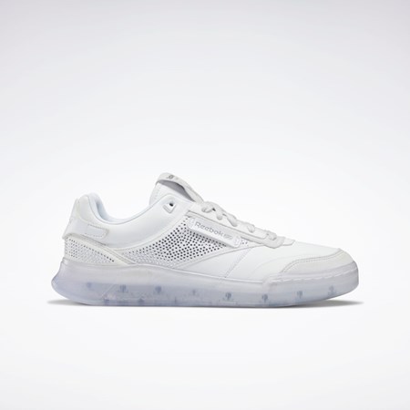 Reebok Très Rasché Club C Legacy Diamanté Shoes Hvite Sølv | JHFWVD-231