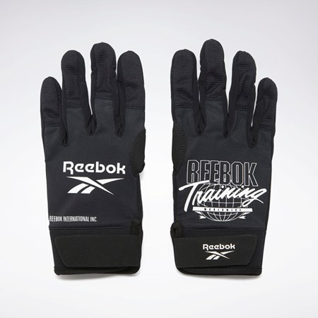 Reebok United by Fitness Trenings Gloves Svarte | FZIGYE-238