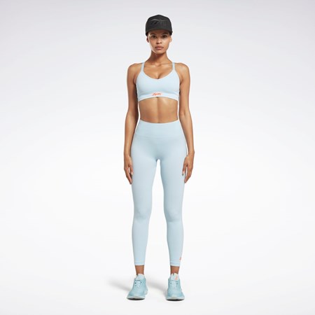 Reebok Victoria Beckham Seamless Leggings Blå | VSBMNF-952