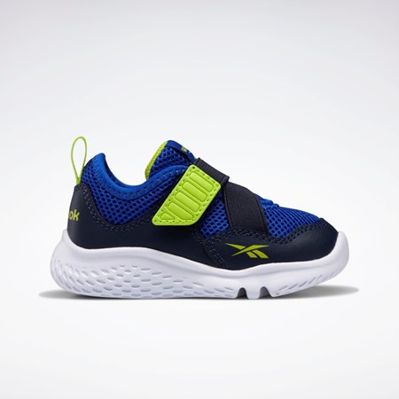 Reebok Weebok Flex Sprint - Toddler Marineblå Blå Gul | ORIJDE-674