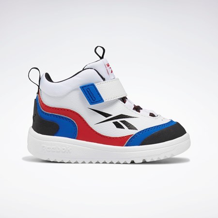 Reebok Weebok Storm X Shoes - Toddler Hvite Blå Rød | QFYZAK-541