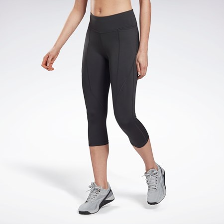 Reebok Workout Ready Pant Program Capri Tights Svarte | FUYWZQ-241