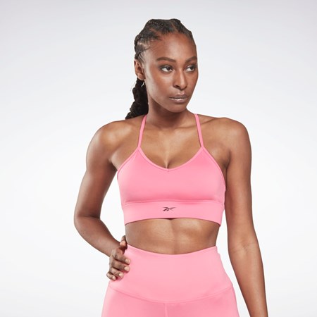 Reebok Workout Ready Sports Bra Rosa | XCLOWU-056