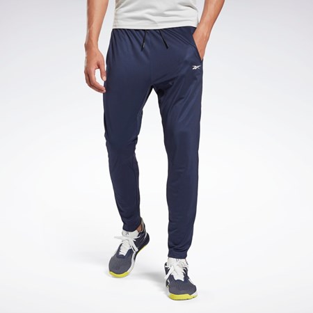 Reebok Workout Ready Track Pant Marineblå | TMICUZ-457