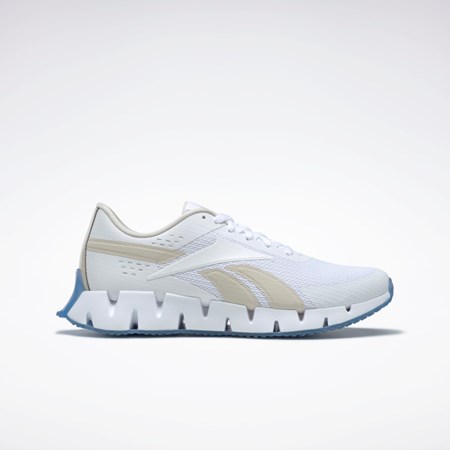 Reebok Zig Dynamica 2 Shoes Hvite Hvite | BGACQF-672