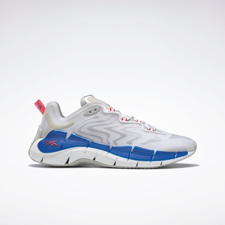 Reebok Zig Kinetica II Shoes Hvite Grå | BVAEUY-170